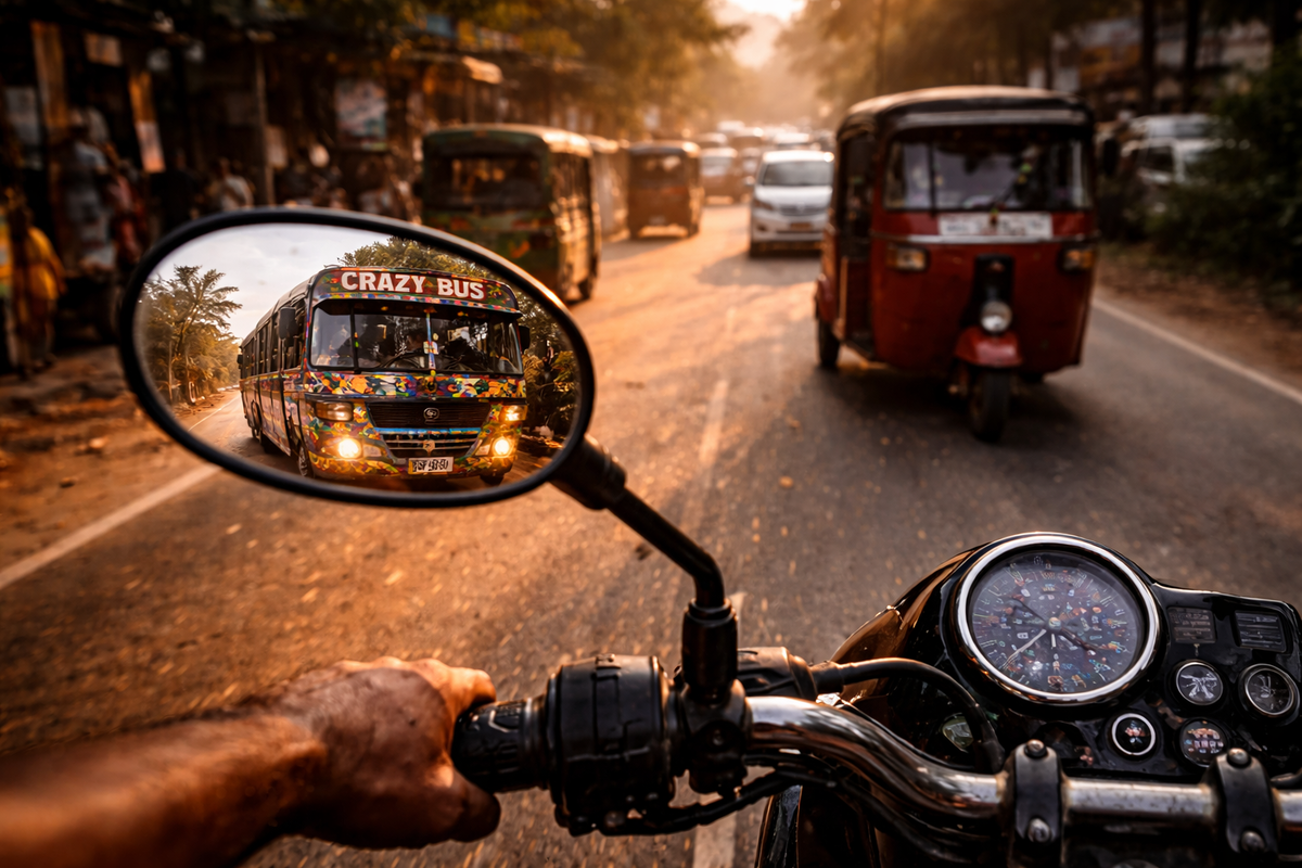 $8 в сутки — цена, за которую вы покупаете не просто скутер, а место в бесконечной, хаотичной рулетке Galle Road.