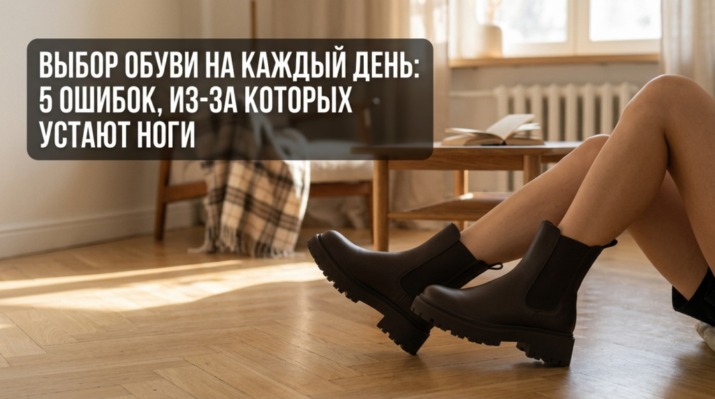    Как правильно выбрать обувь на каждый день и избежать усталости ног Носим Сутками