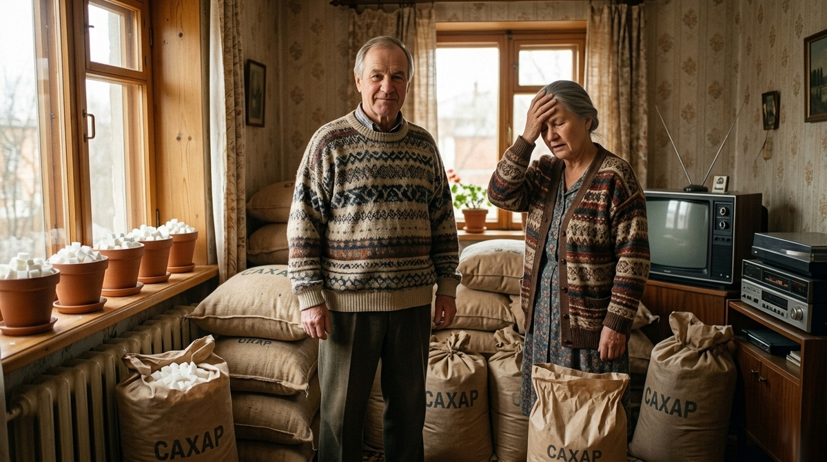 Последствия сахарной паники: как Ваня использовал рафинад в качестве дренажа для помидоров.