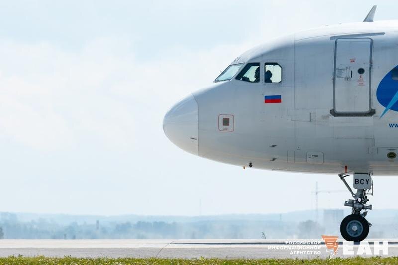    Фото ЕАН. Самолет