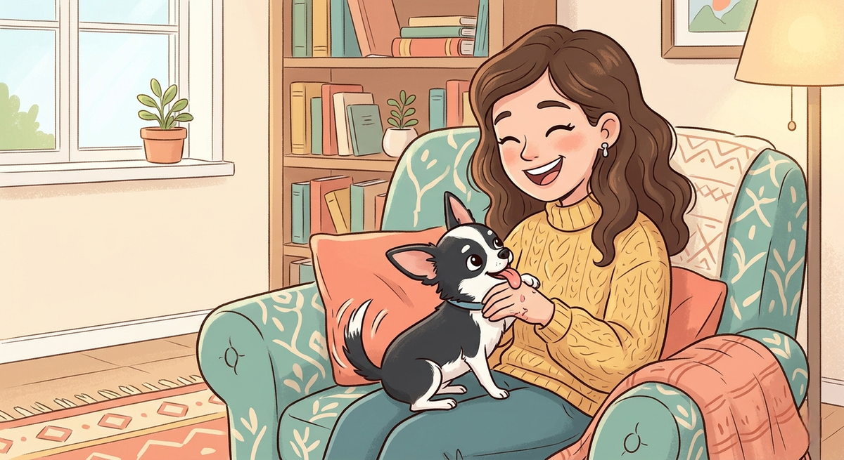 Причины по которым собака вас облизывает. Читайте в нашей статье❤️