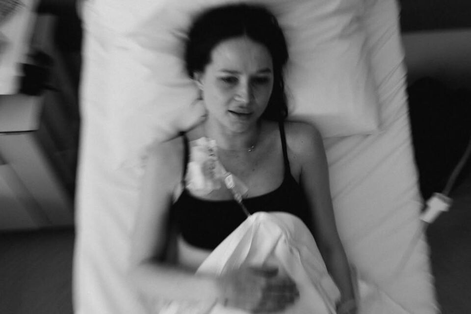    Валерия Чекалина в больнице. Источник: Георгий Камаев / @im__lu_*