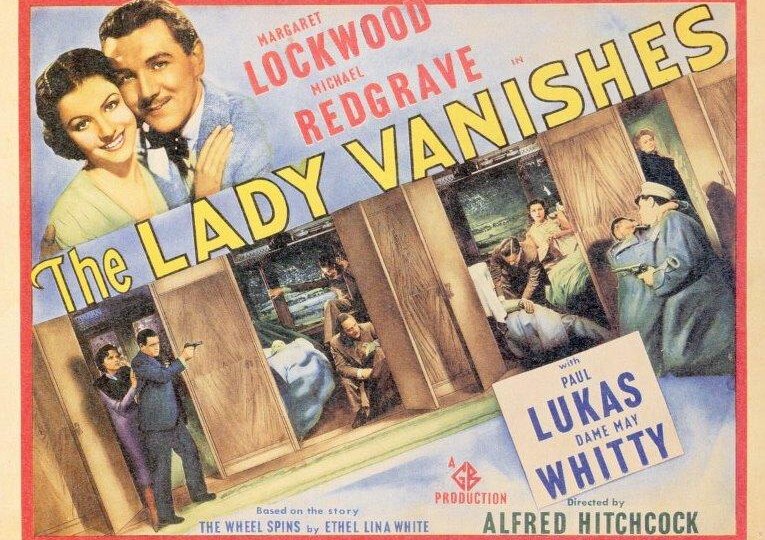 Фильм Альфреда Хичкока "Леди исчезает" 1938 год