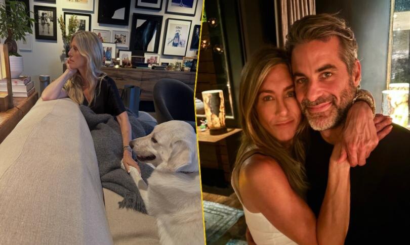    Источник: Социальные сети | Дженнифер Энистон показала редкие романтические фото с Джимом Кертисом