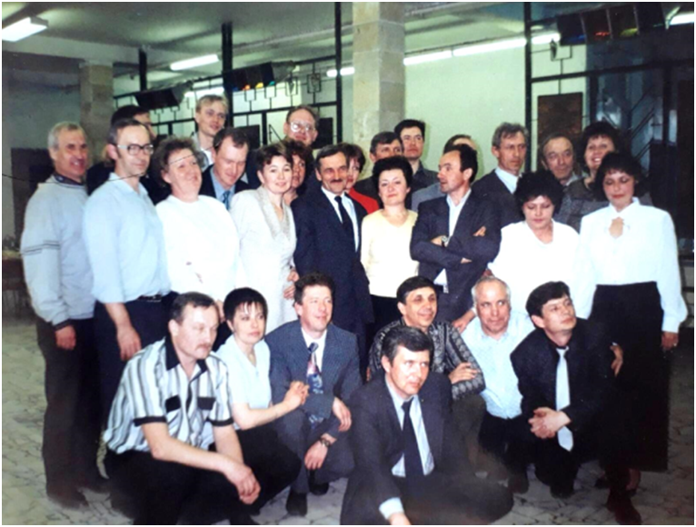 Работники Отдела Главного Технолога. Фото – Олега Матвеева, 2006г.