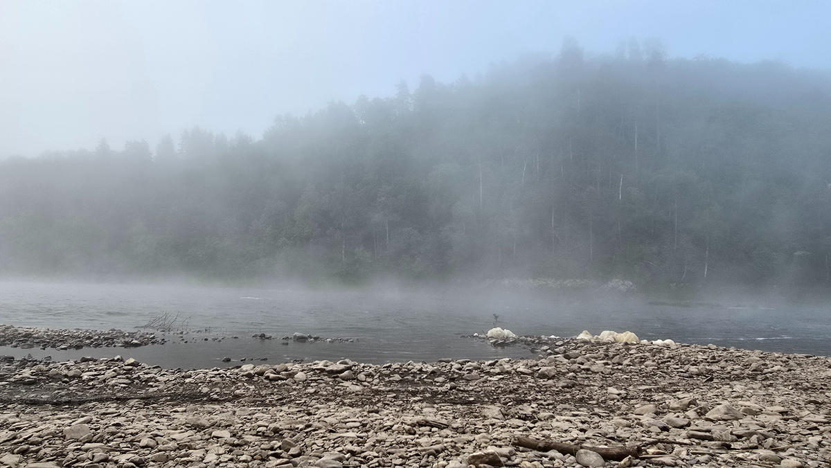Утро на реке Белая