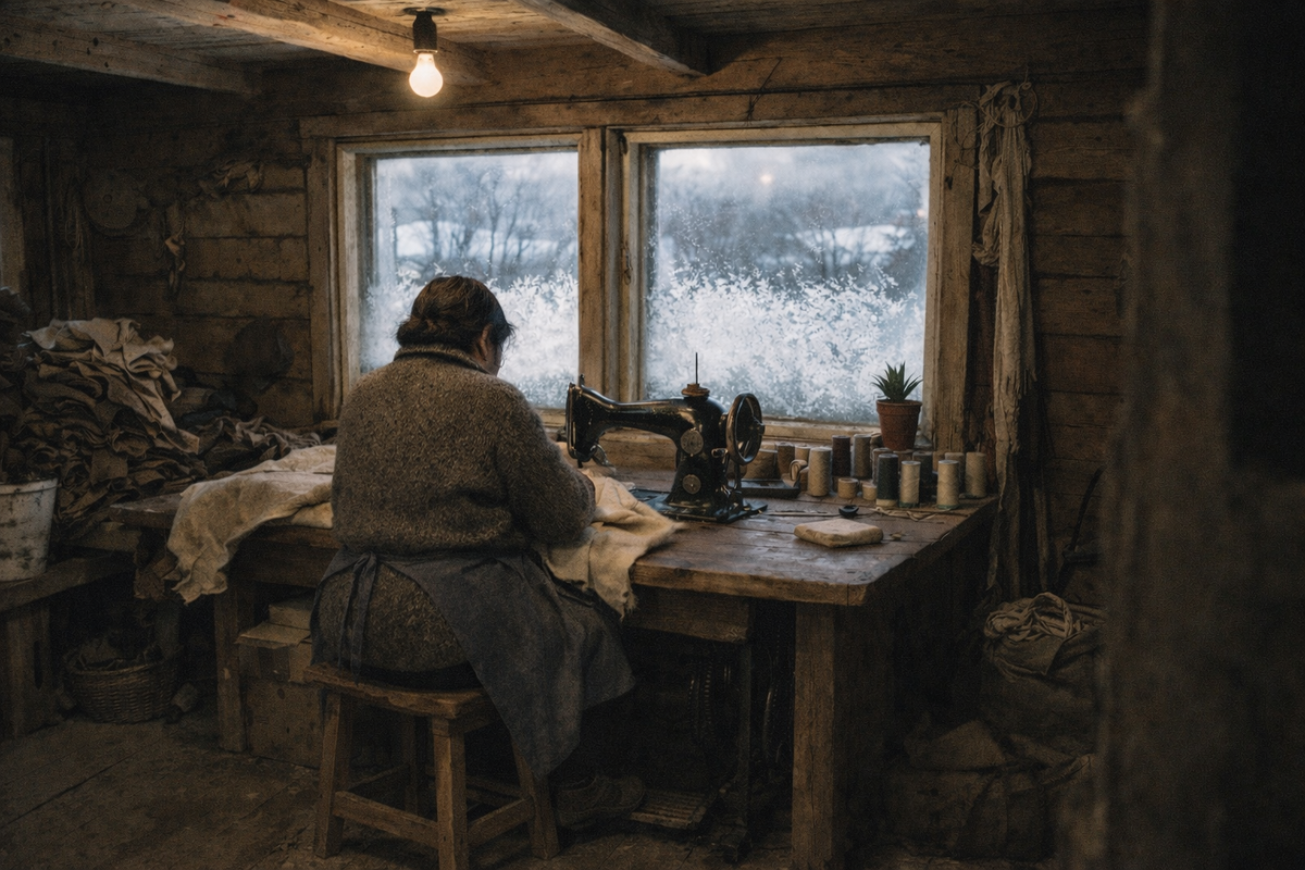 Одужду шьют сами