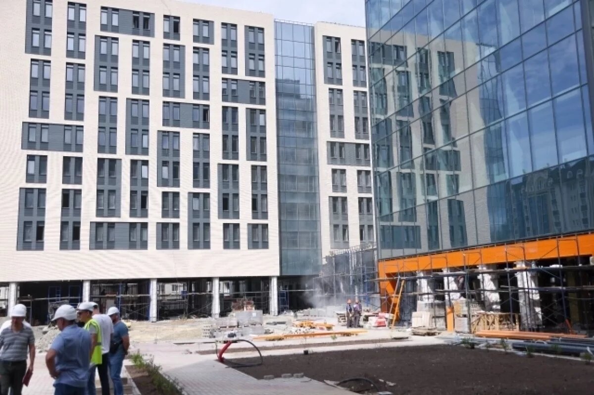    Студенческий городок на 1500 человек в Южно-Сахалинске.