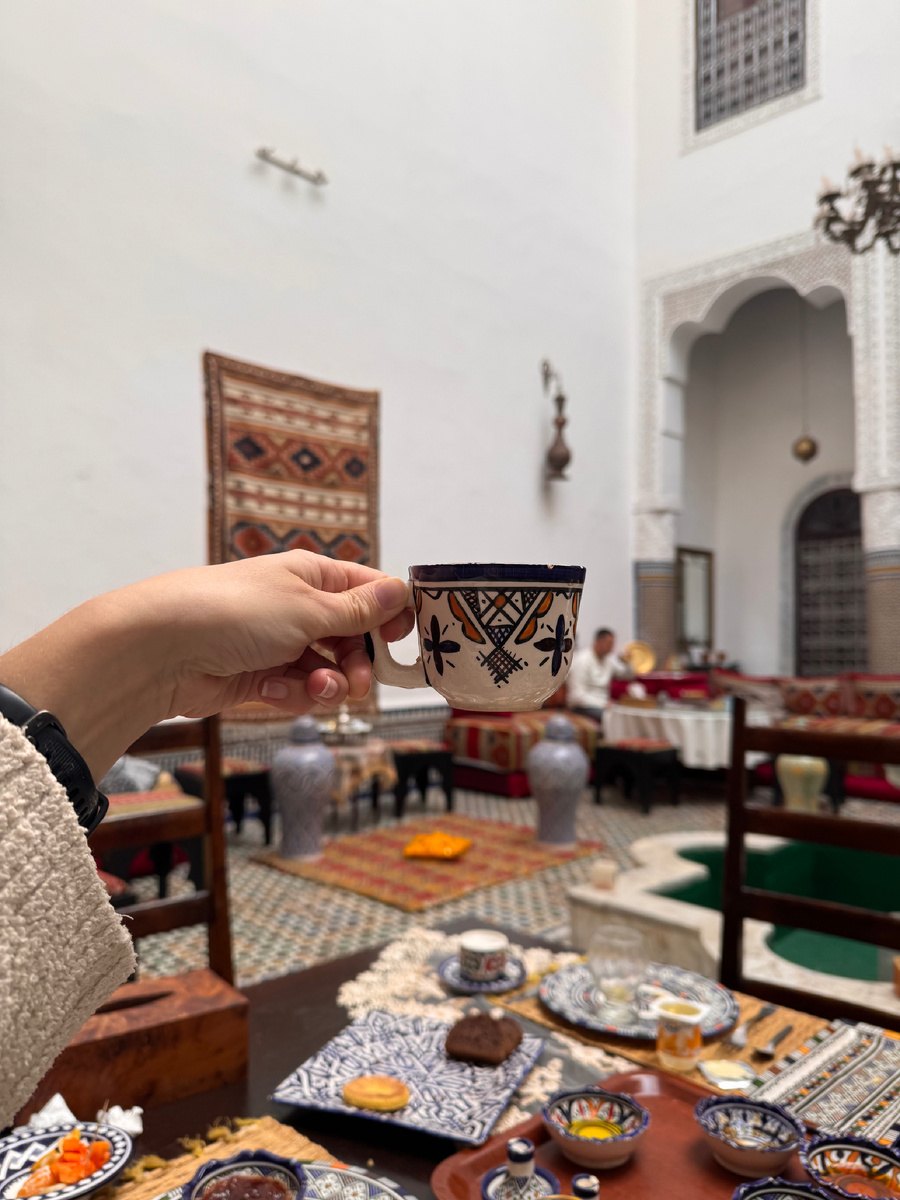 Завтрак в риаде