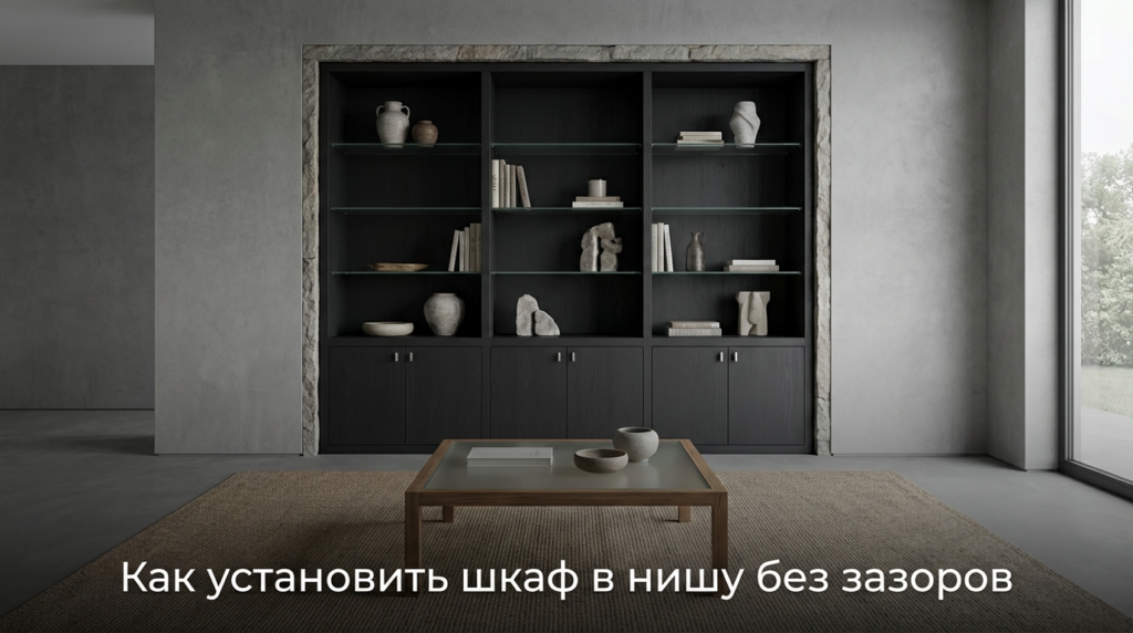    Основные этапы правильного замера ниши для установки встроенной мебели. MDKUHNY