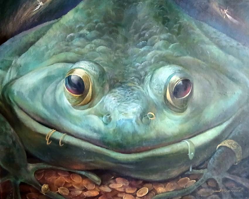 1 Беляев Александр "Жаба"
80х90 хм 2021 г
 
