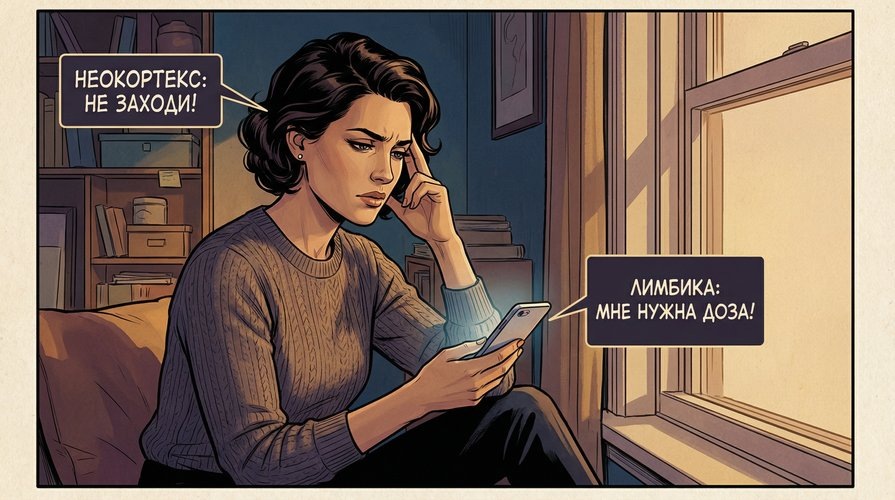 Внутренний конфликт при расставании: неокортекс против лимбической системы. Почему логика не помогает забыть бывшего партнера.