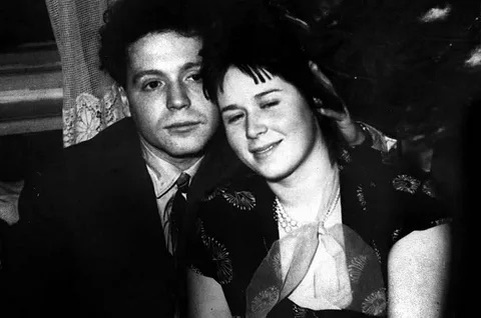    Эдвард Радзинский в молодости с первой супругой Аллой Гераскиной.