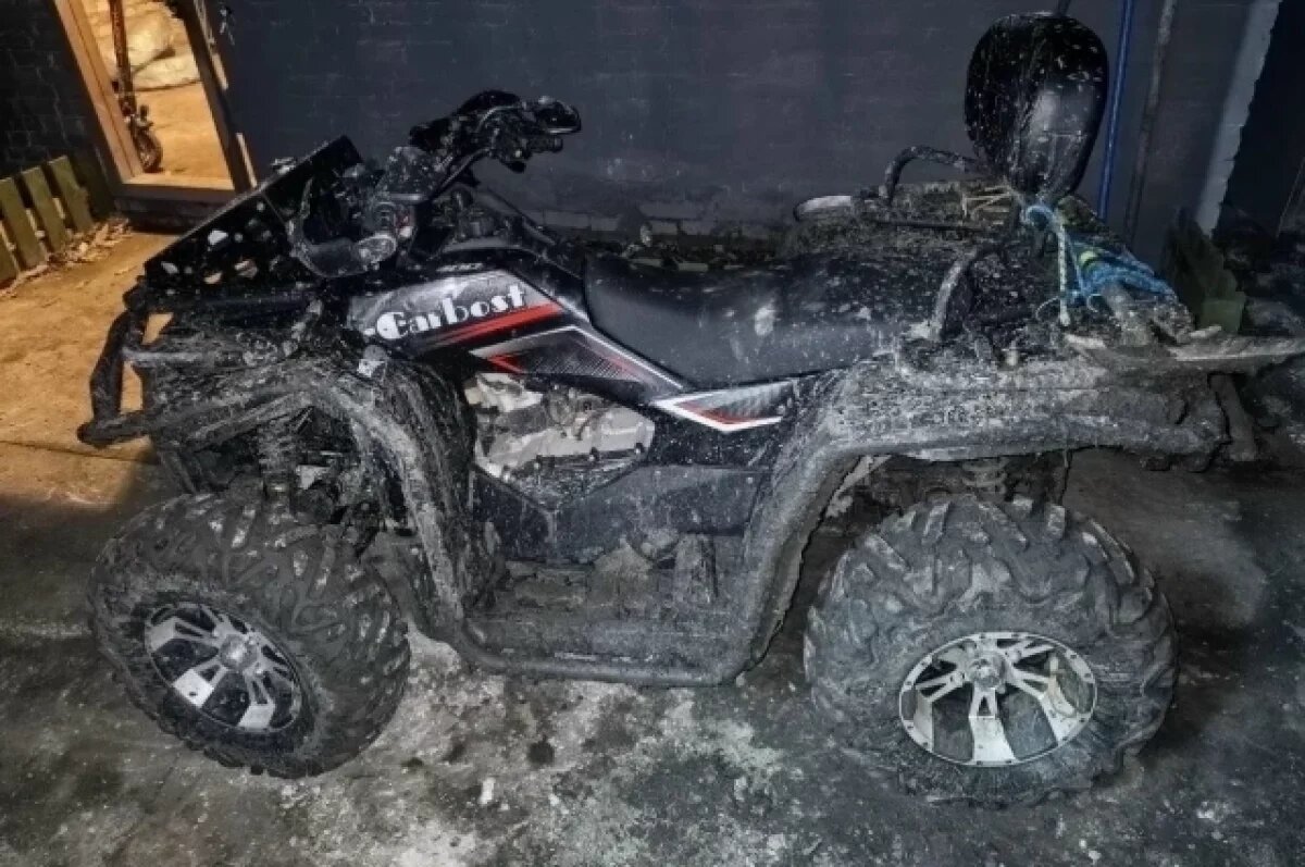    В Лузино при опрокидывании квадроцикла погиб водитель