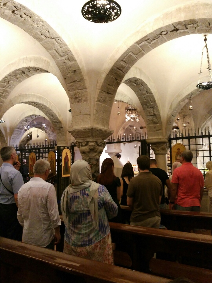 Бари, в Базилике Сан Николы. Фото автора