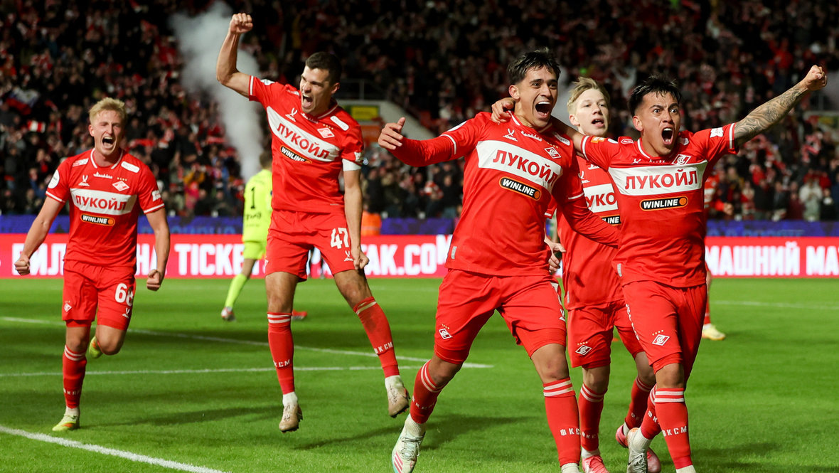    «Спартак» обыграл «Локомотив» (2:1) в 23-м туре РПЛ.Дарья Исаева