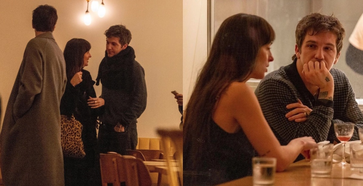 Актриса Дакота Джонсон и рэпер Такер Пиллсбери