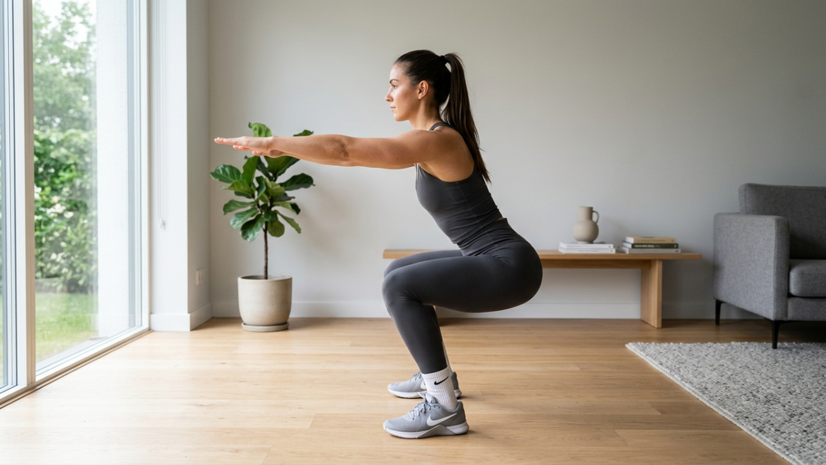 Идеальная техника классического приседа