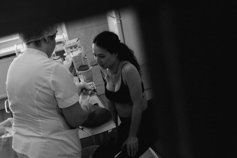    Валерия Чекалина в больнице. Источник: Георгий Камаев / @im__lu_*