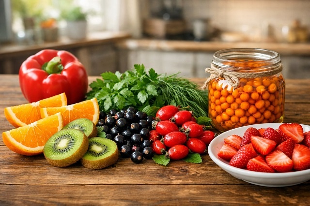 Шиповник, перец и киви: Роспотребнадзор назвал лучшие источники витамина С