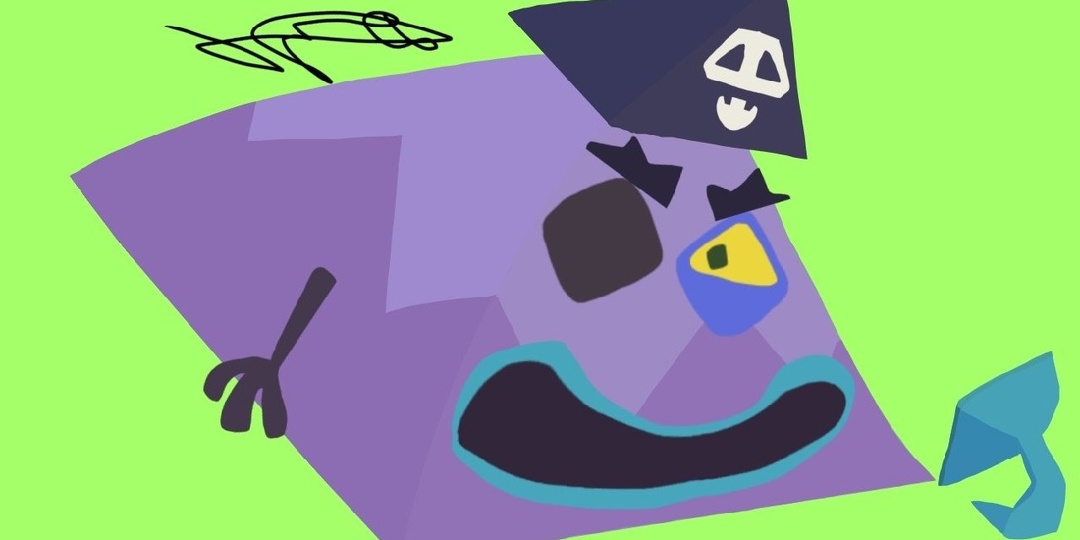 Пиратто из мультсериала «Четверо в кубе» нарисовал наш подписчик