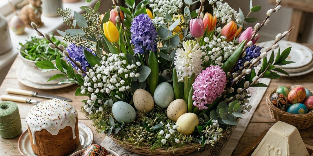 Готовимся к Пасхе: как украсить стол своими руками