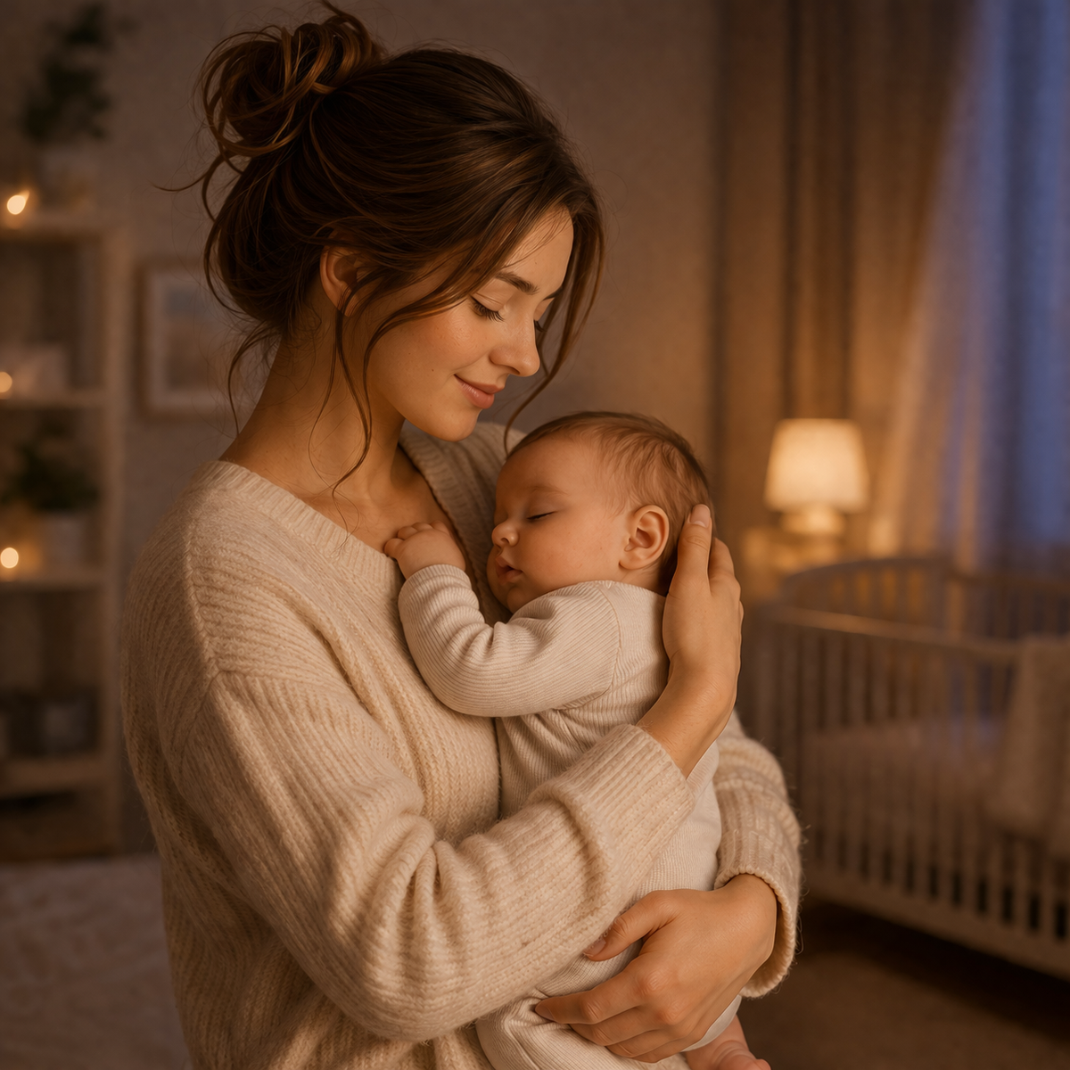 Ребёнок не засыпает без укачивания