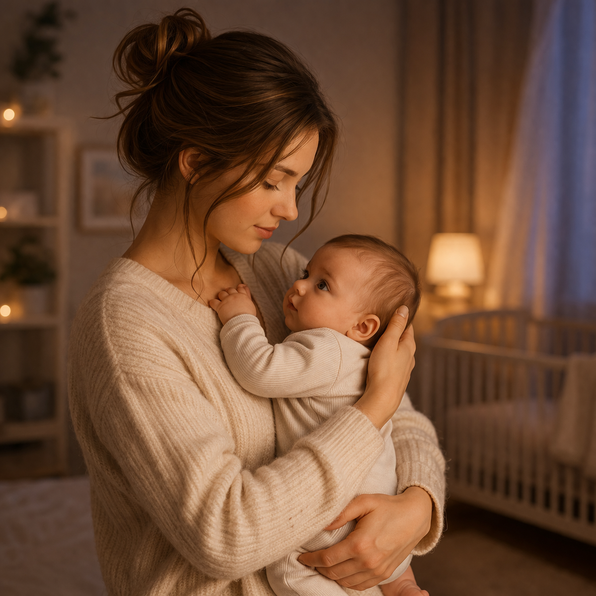 Ребёнок не засыпает без укачивания: что делать и с чего начать