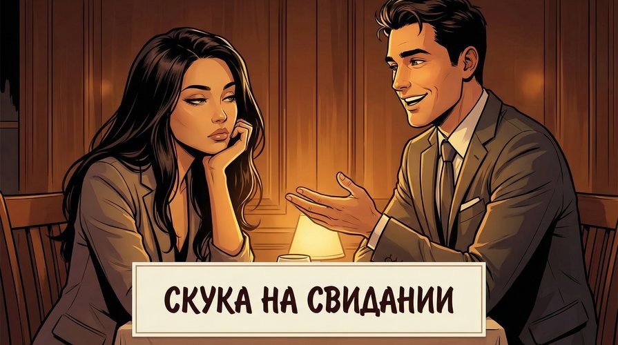Девушка скучает на свидании с хорошим мужчиной. Почему после расставания с бывшим не хочется новых отношений и нет искры.
