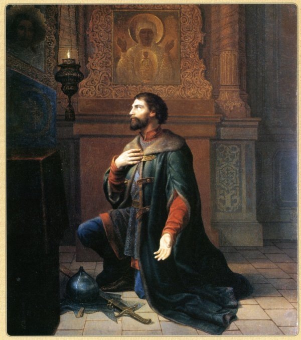 Пётр Шамшин: "Боярин перед походом"