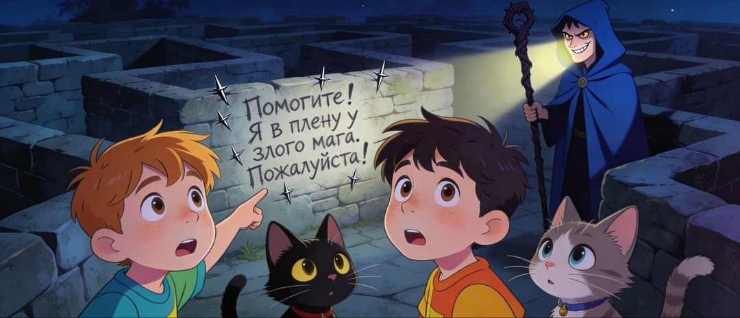 ГЛАВА 13. МАГИЧЕСКИЙ ЛАБИРИНТ. ЧАСТЬ 1.ПЕРВЫЙ ШАГ.