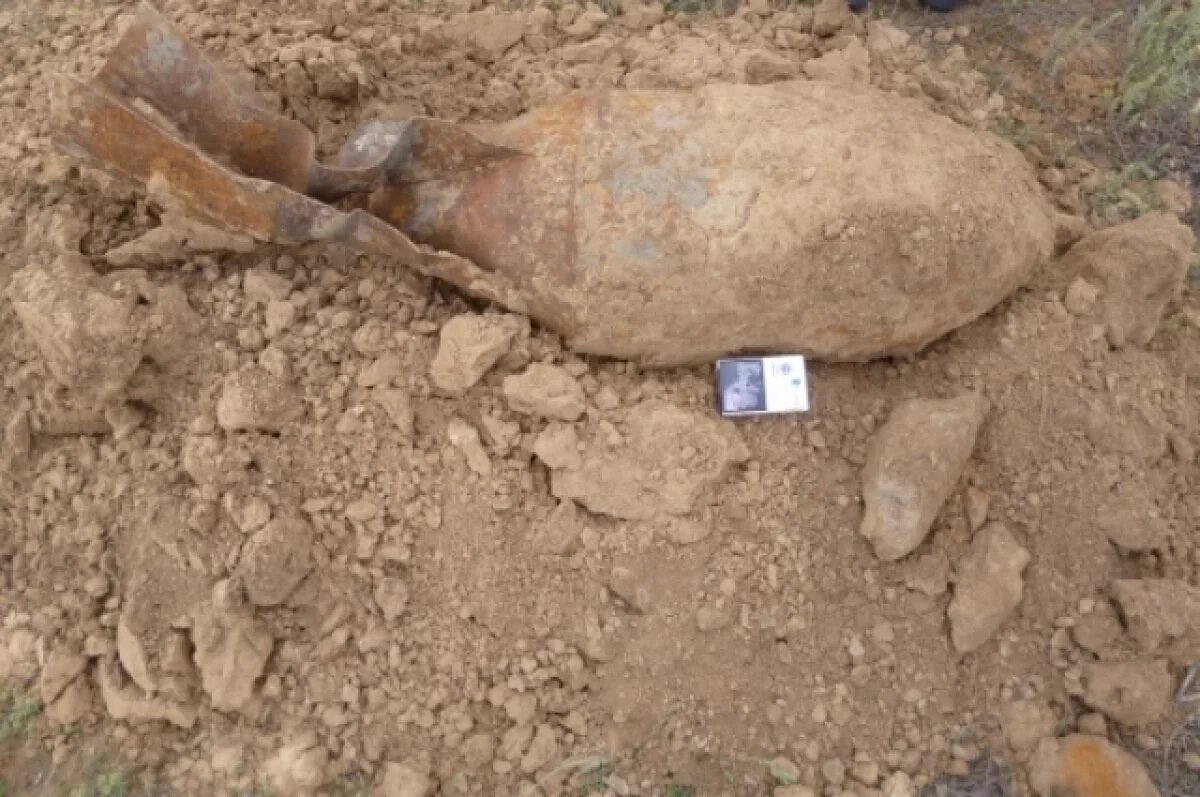    Фугасы под ногами: в Волгограде и области нашли две мощные авиабомбы