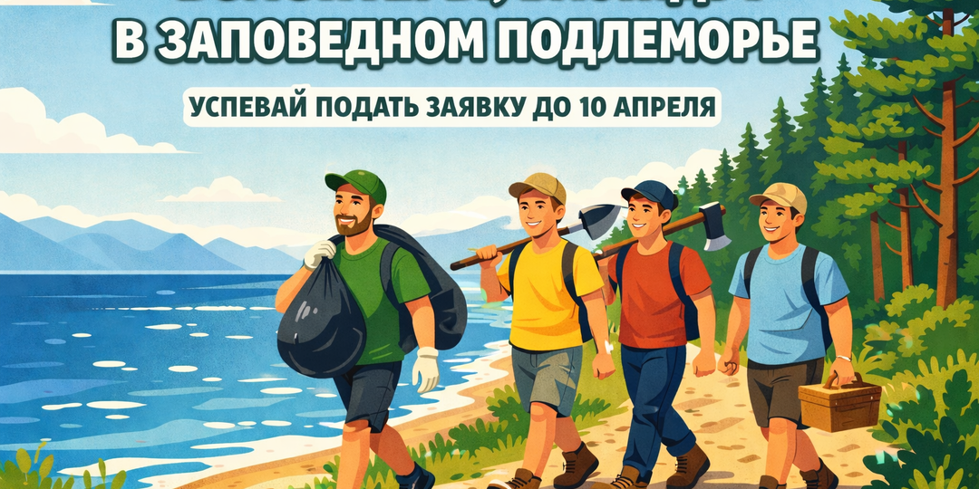 Почти 100 анкет за неделю! Заповедное Подлеморье продолжает набор волонтёров