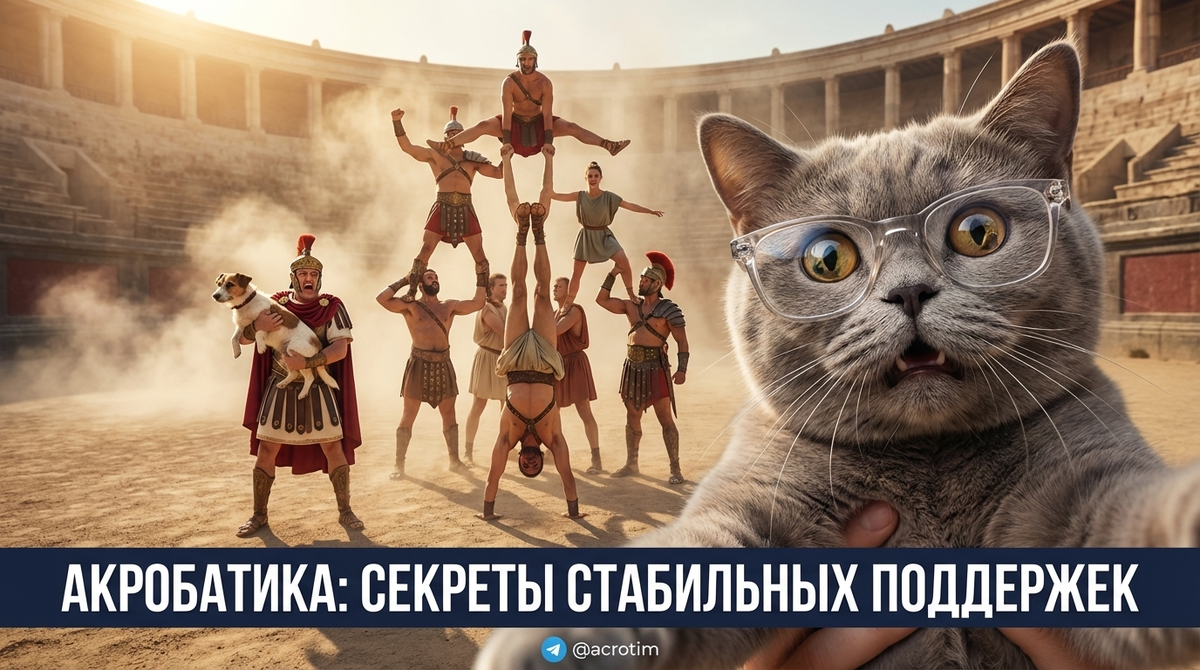    Секреты идеального баланса и техники выполнения парных поддержек. Тренер