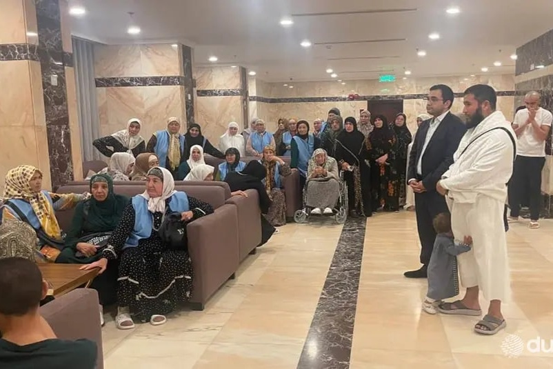 Паломники. Фото Dunyo