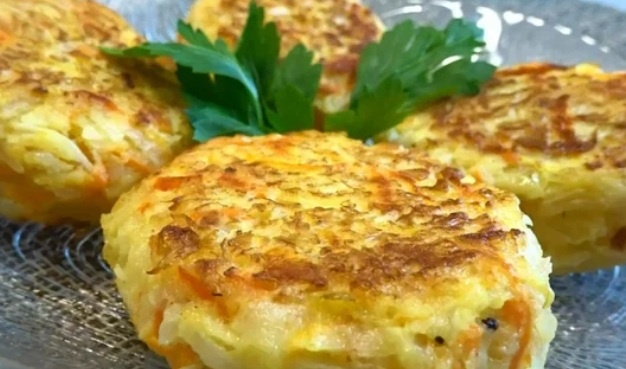 Котлеты из капусты.