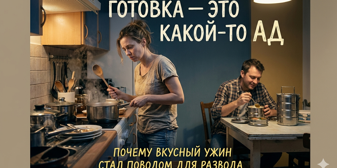Кухонное рабство или семейный уют? Как перестать быть поварихой и снова стать женой