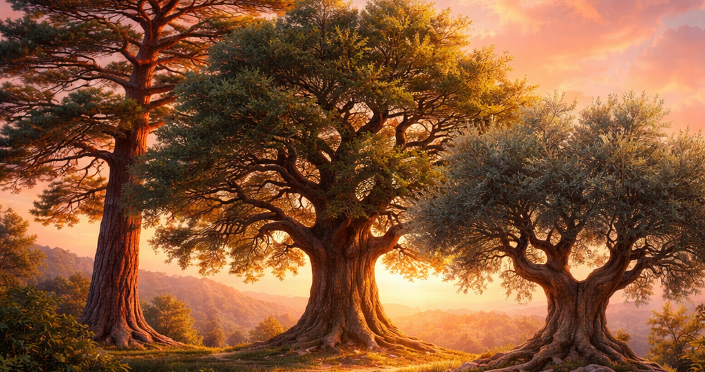 Притча про три дерева