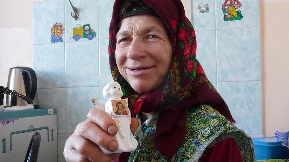 Агафья Лыкова накануне Пасхи