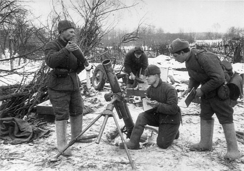 107-мм горновьючный миномёт обр. 1938 года