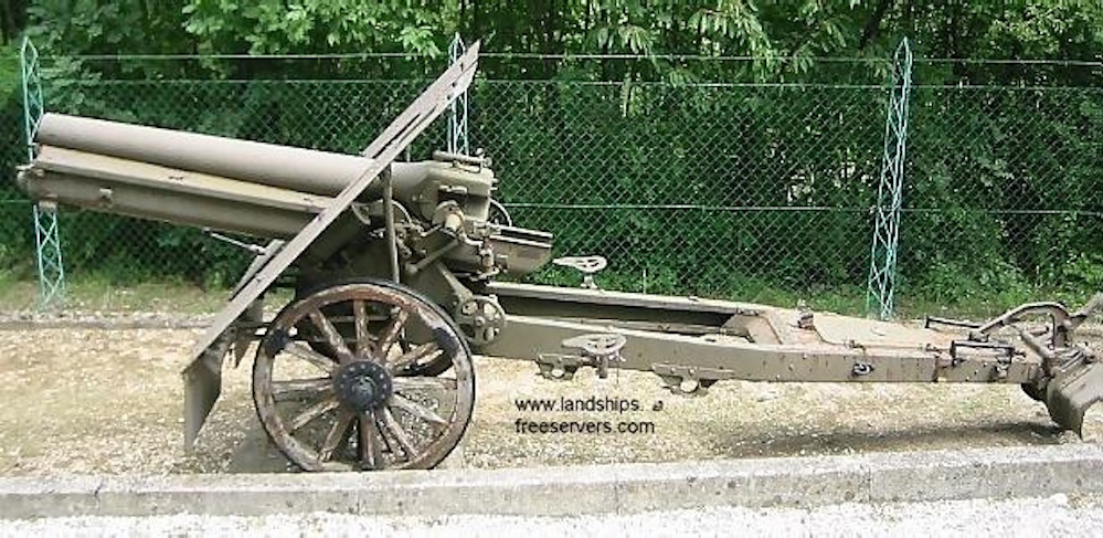 1916 M 10 cm hegyi tarack, она же 10 cm Gebirgshaubitze M.16