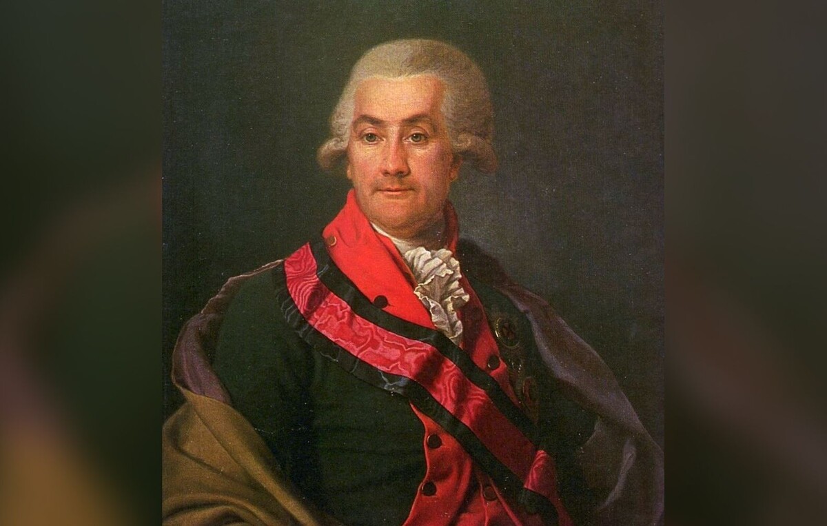    Дмитрий Григорьевич Левицкий. Портрет Осипа Игельстрома