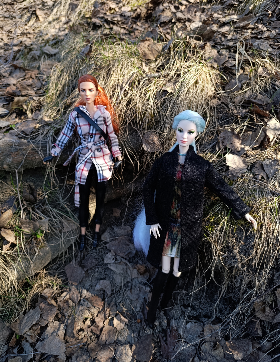 Адалинда шла впереди, её шаги были осторожными,а взгляд настороженным.