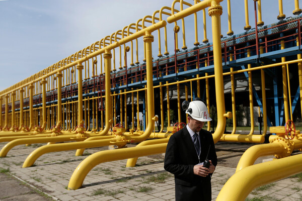Газопровод на компрессорной станции в Велке-Капушаны, Словакия / Petr David Josek/AP   📷
