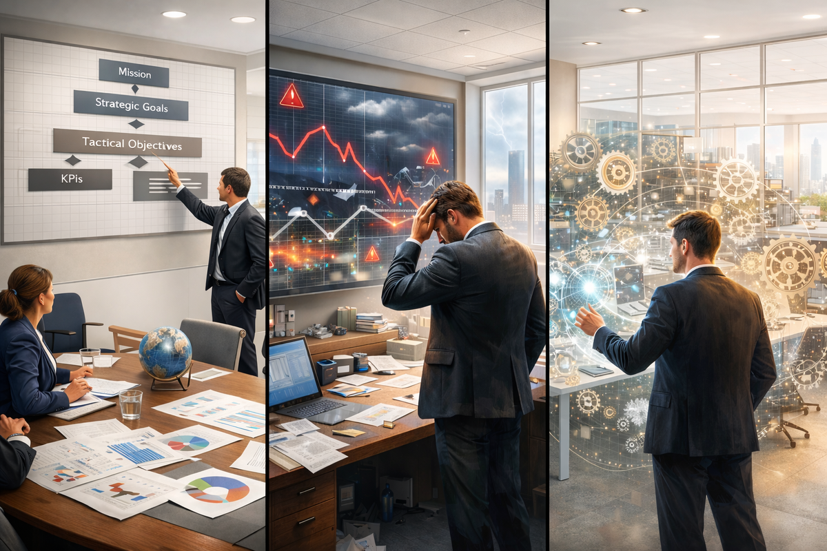 разработка стратегических целей и принципов