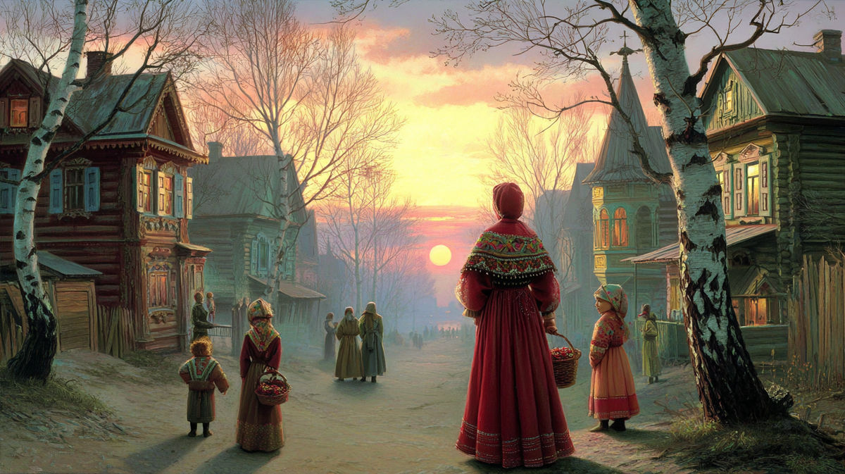 Рассвет на родной земле, всё вокруг наполняется предчувствием большого общего дела. Так начиналась страда — когда каждый шаг к солнцу был шагом к жизни.