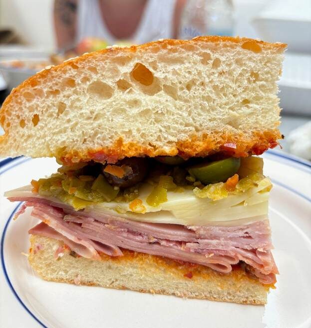 Рифф на muffuletta от Bub and Grandma’s. Никаких замен