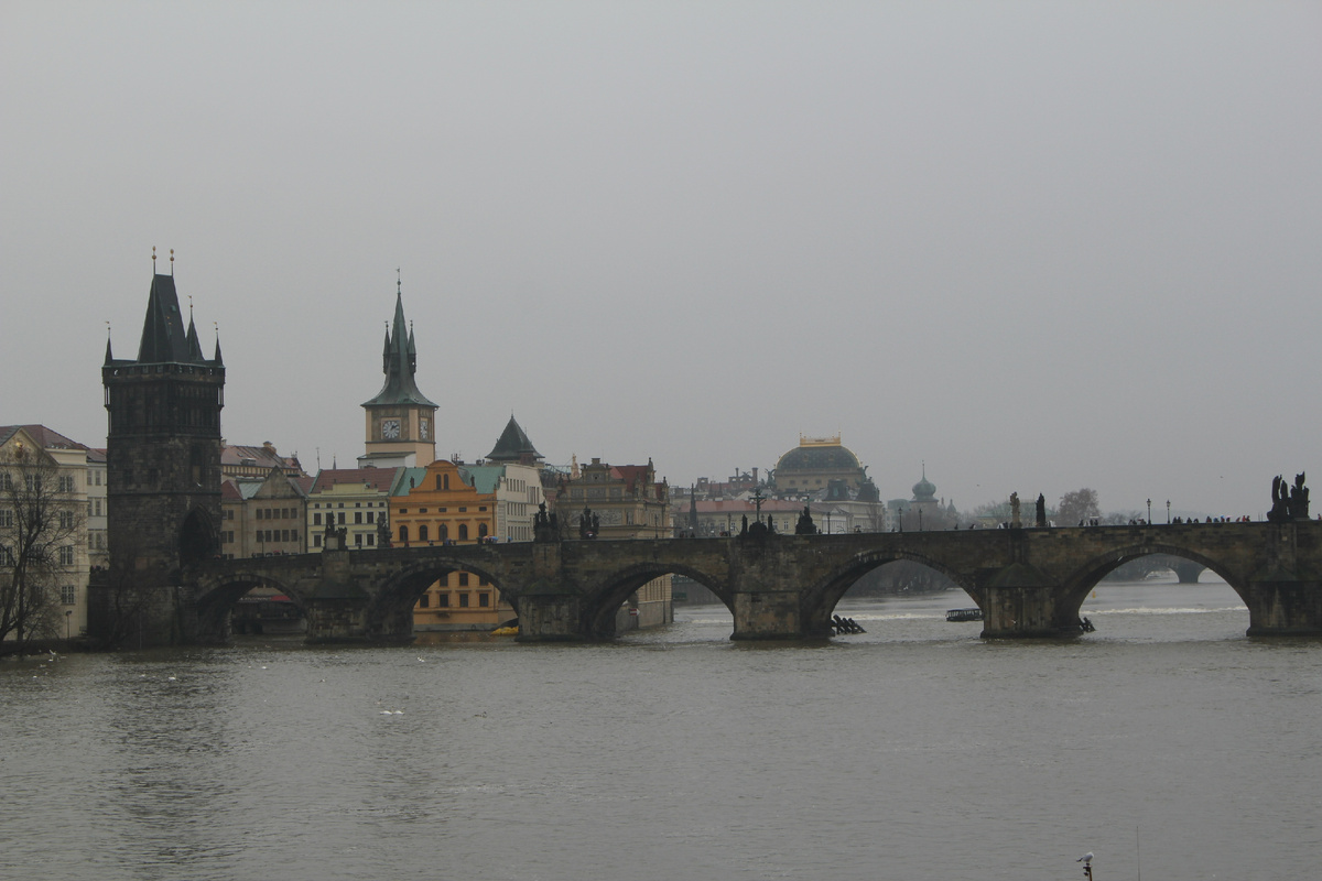 Карлов мост. Прага. Чехия. Фото из моего личного архива.