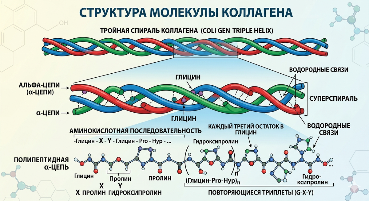 ⚠️ Важная ремарка: Коллаген не всасывается «целиком»!