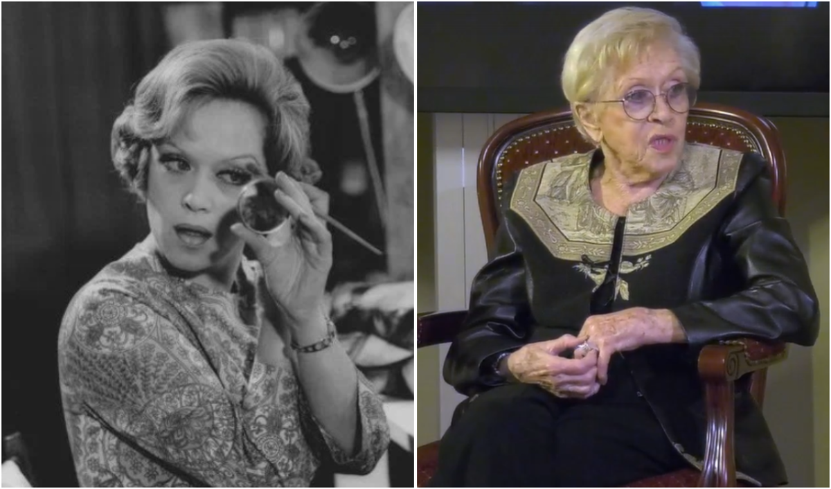 Алиса Фрейндлих в молодости и сейчас. Фото: соцсети